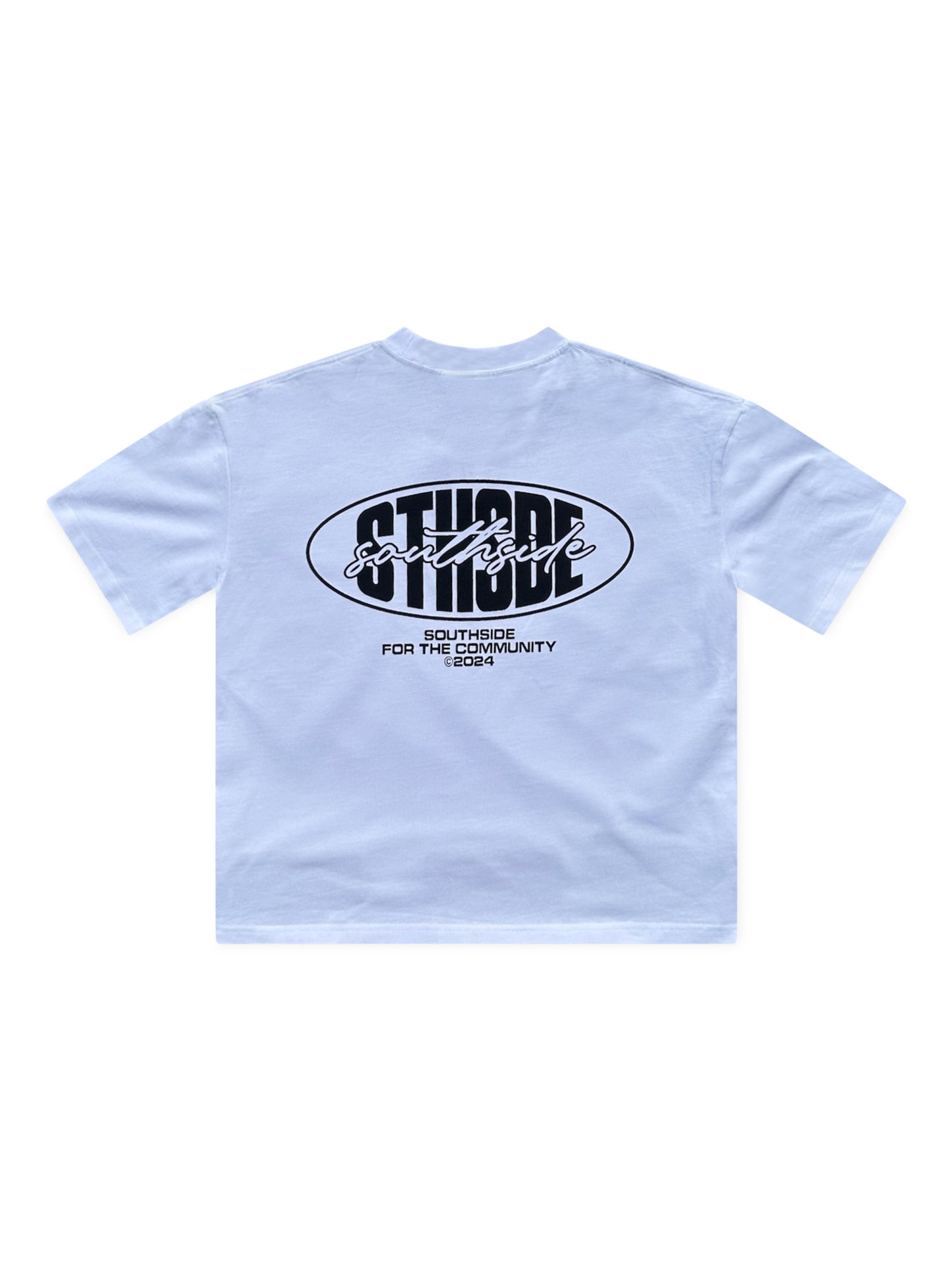 STHSDE BIG LOGO TEE WHITE
