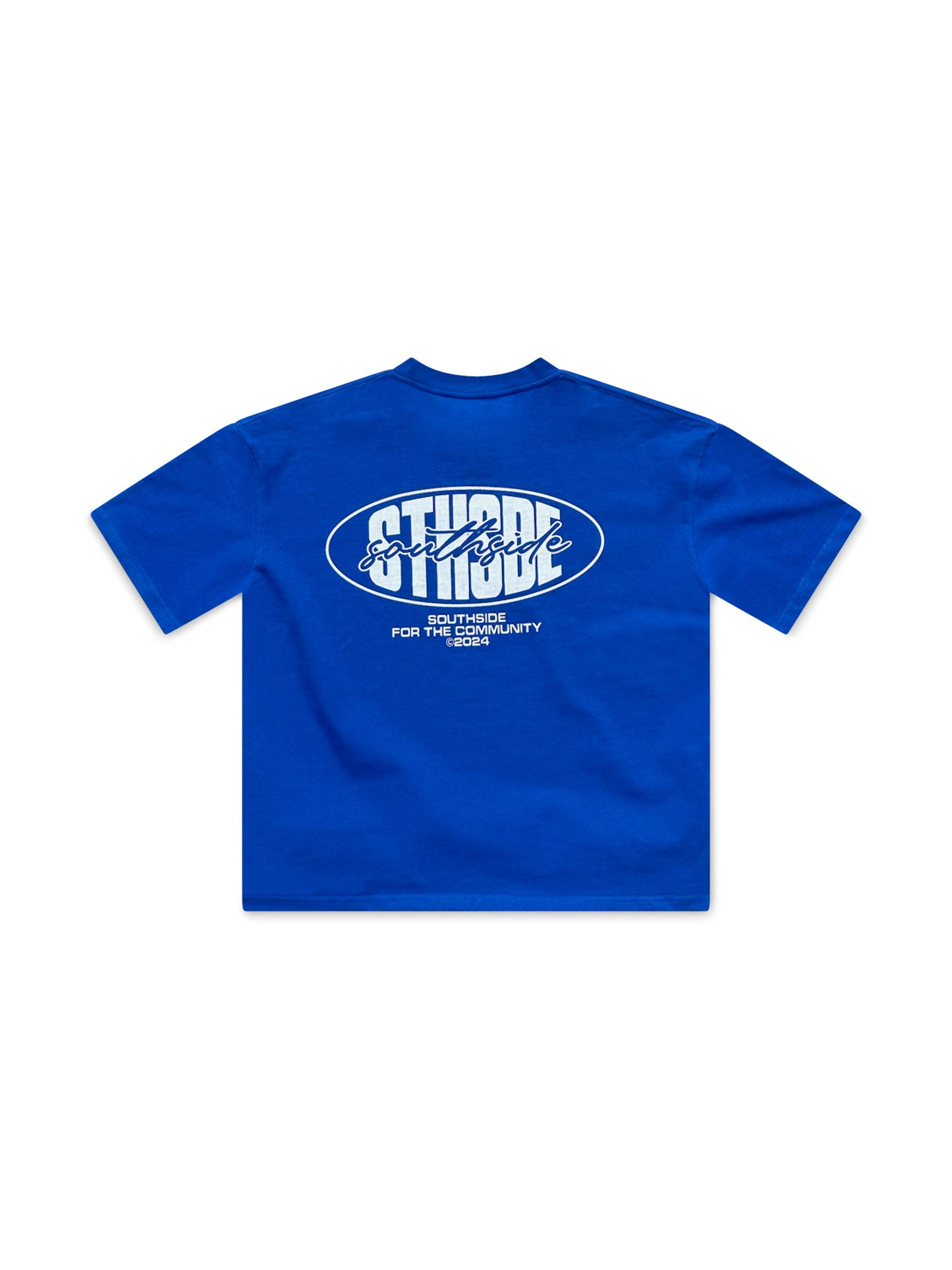 STHSDE BIG LOGO TEE BLUE