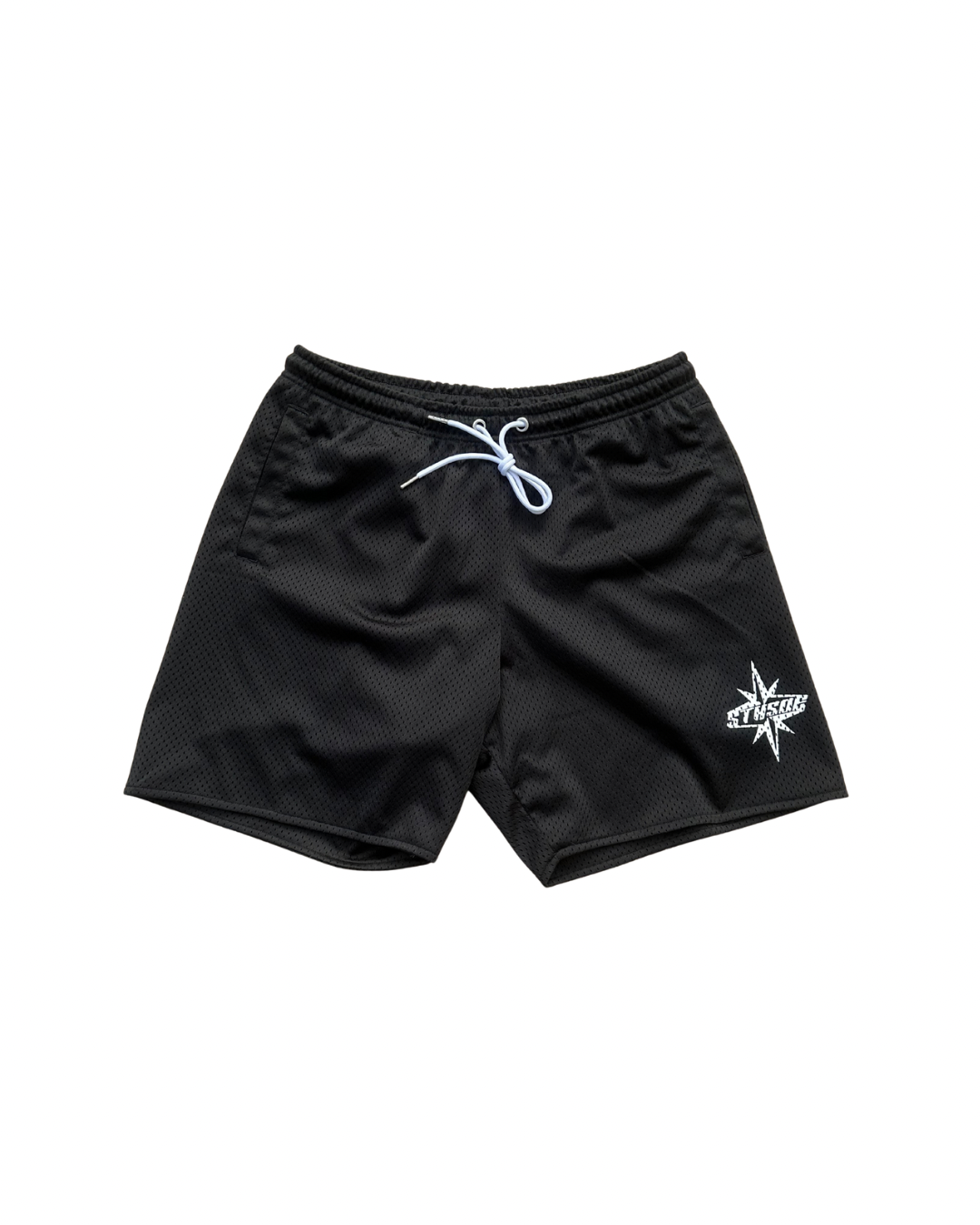 STHSDE BLACK MESH SHORTS