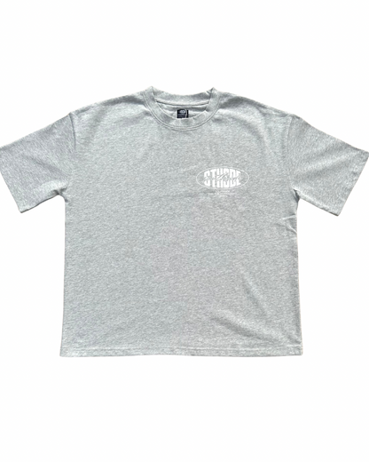 STHSDE BIG LOGO TEE GREY